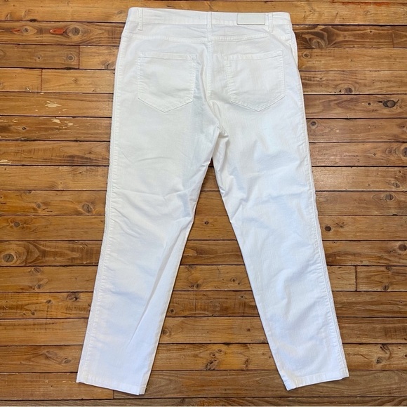 BETTY Barclay trousers white denim Perfect body high rise jeans plus size 16 - Picture 4 of 16